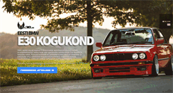Desktop Screenshot of e30.ee